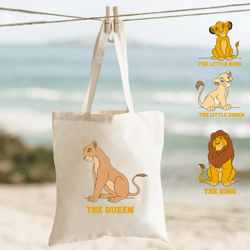 Tote bag Familia Rey León