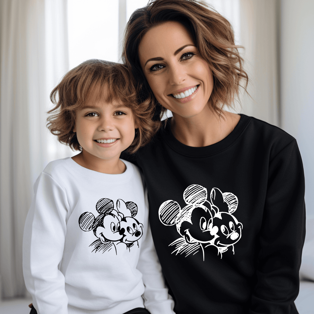 Sudadera Mickey-Minnie Lápiz