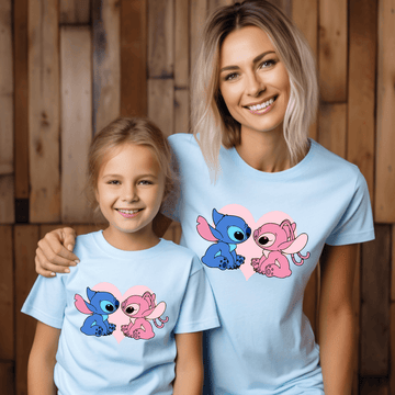 Camiseta Stitch Love