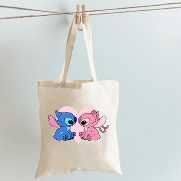 Tote bag Stich Love