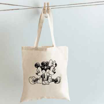 Tote bag Mickey-Minnie Espalda