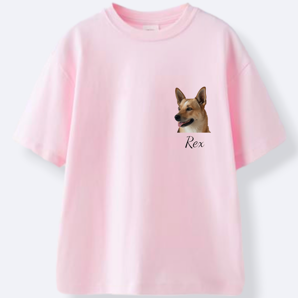 Camiseta Mascota Foto Personalizada Mini