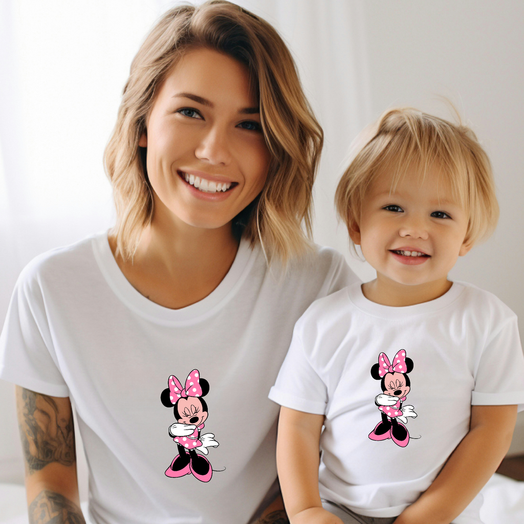 Camiseta Minnie Estilosa Mini