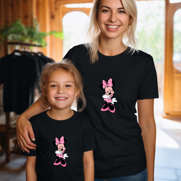 Camiseta Minnie Estilosa Mini