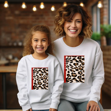 Sudadera family season animal print