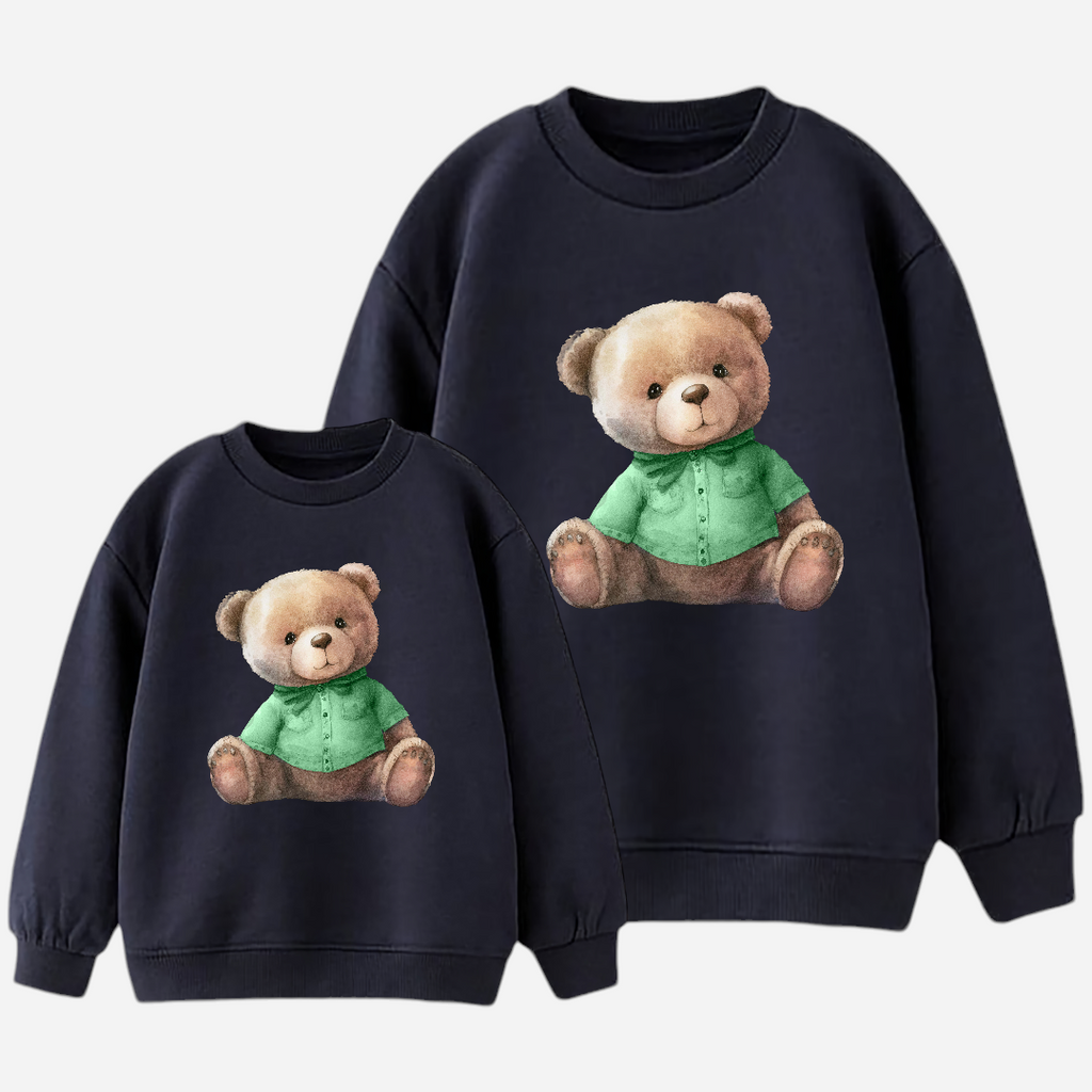 Sudadera Osito green