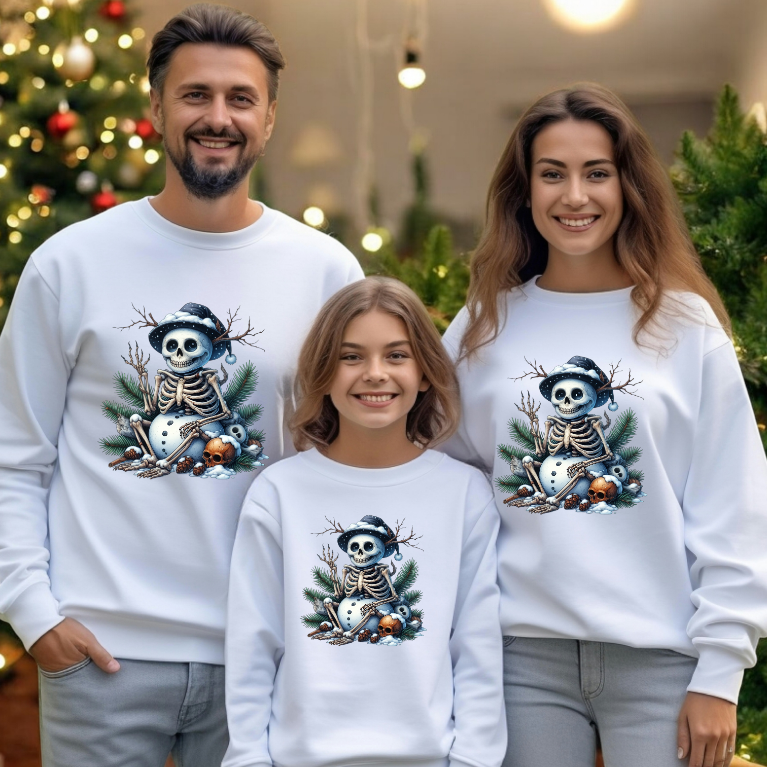 Sudadera Skull navidad