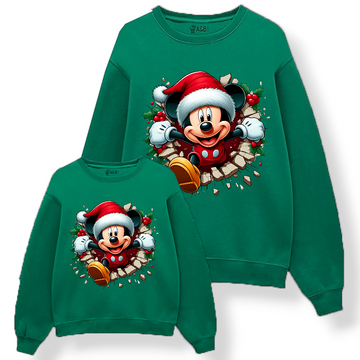 Sudadera Mickey sorpresa navidad