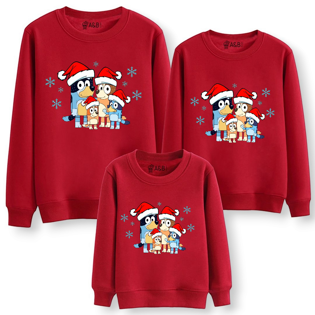 Sudadera Bluey navidad