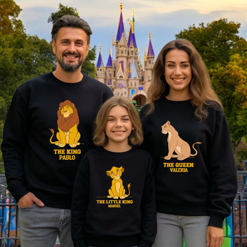 Sudadera Rey León Personalizada