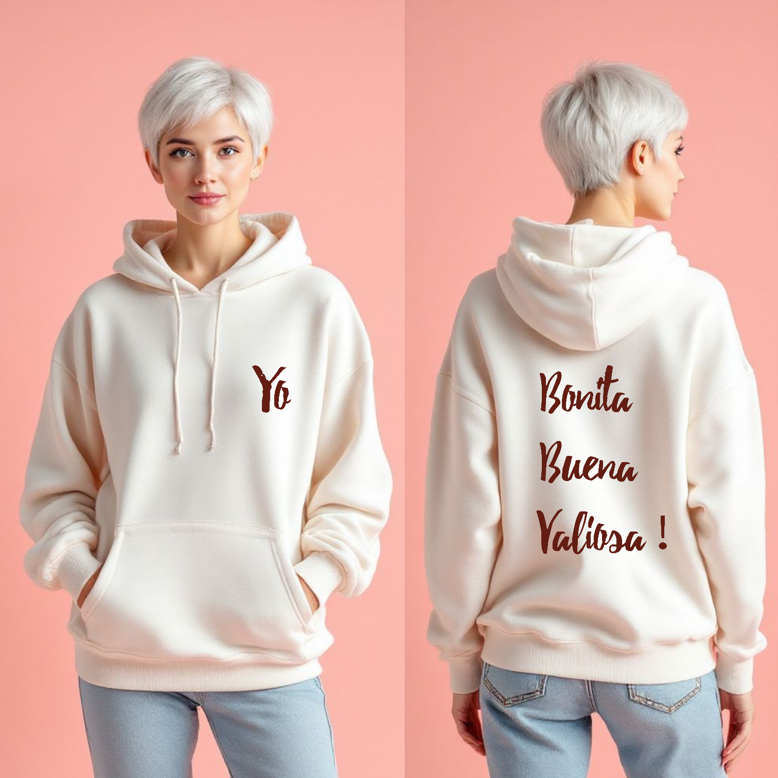 Sudadera Capucha Yo BBV