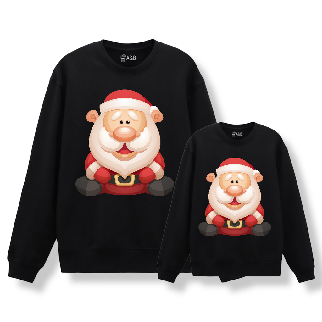 Sudadera Papá Noel happy