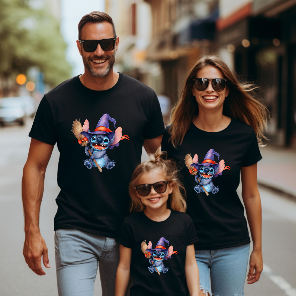 Camiseta Stitch Brujo
