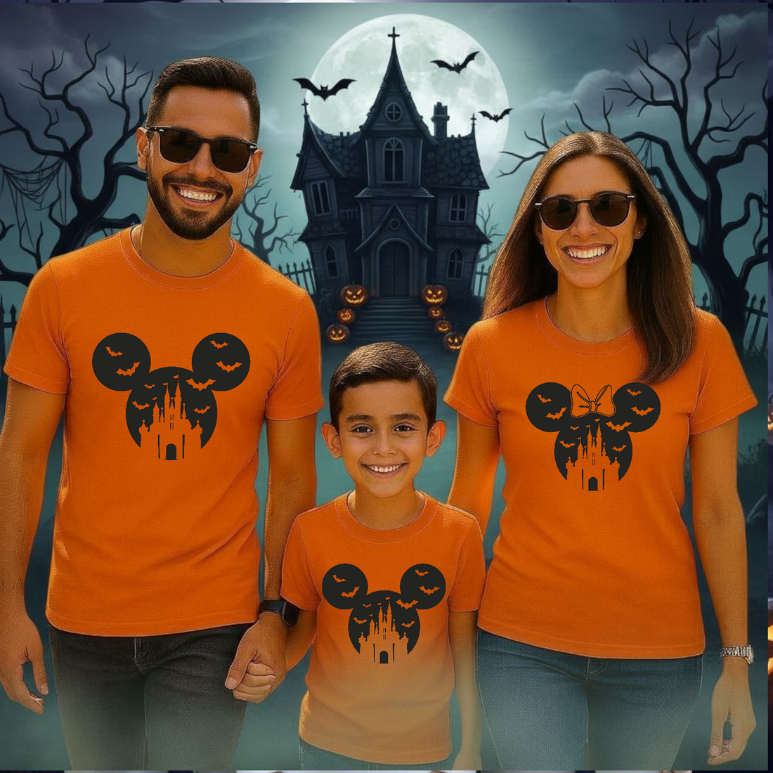 Camiseta Disney Halloween Vampi