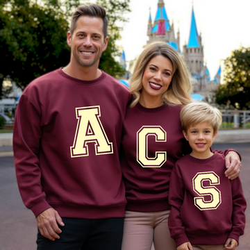 Sudadera Personalizable Inicial Mantequilla